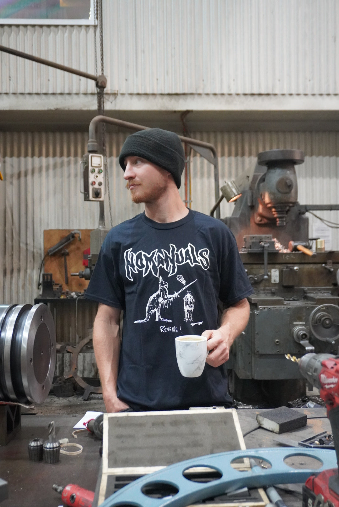 No Manuals kangaroo Tee