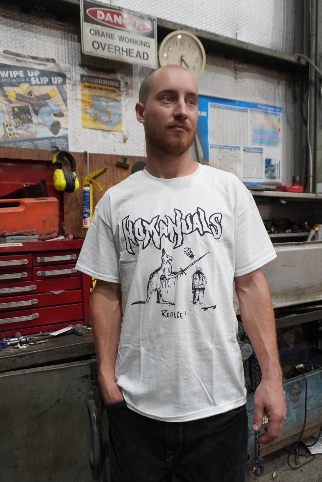 No Manuals kangaroo Tee