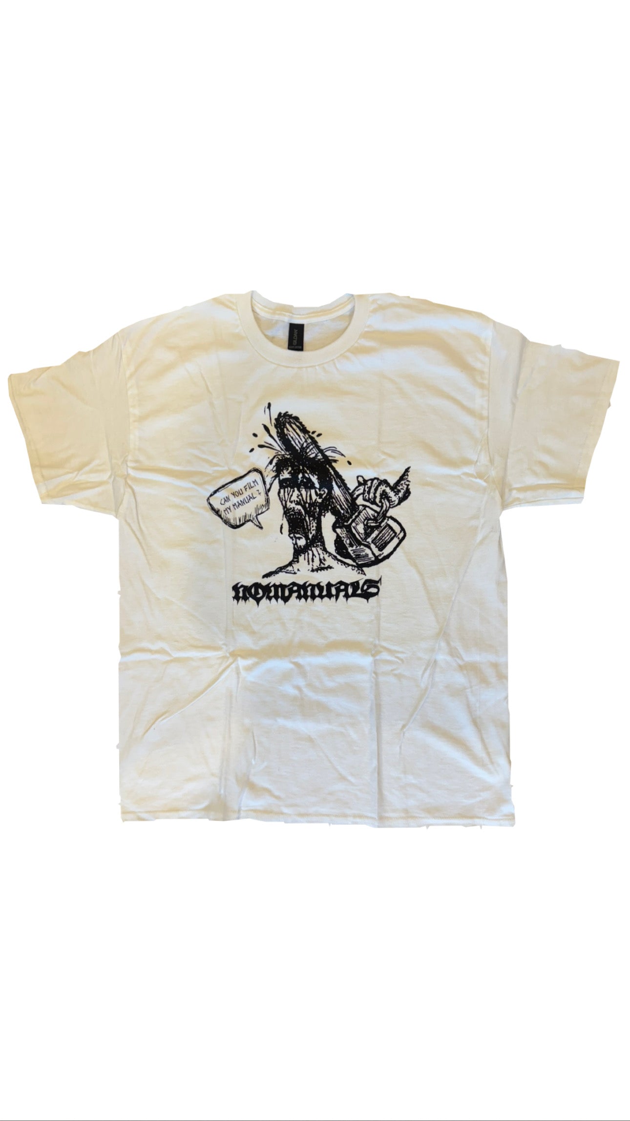 No Manuals Chainsaw Tee
