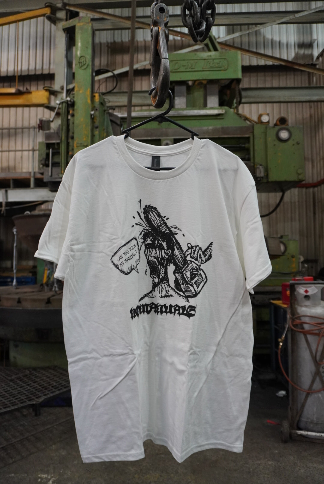 No Manuals Chainsaw Tee