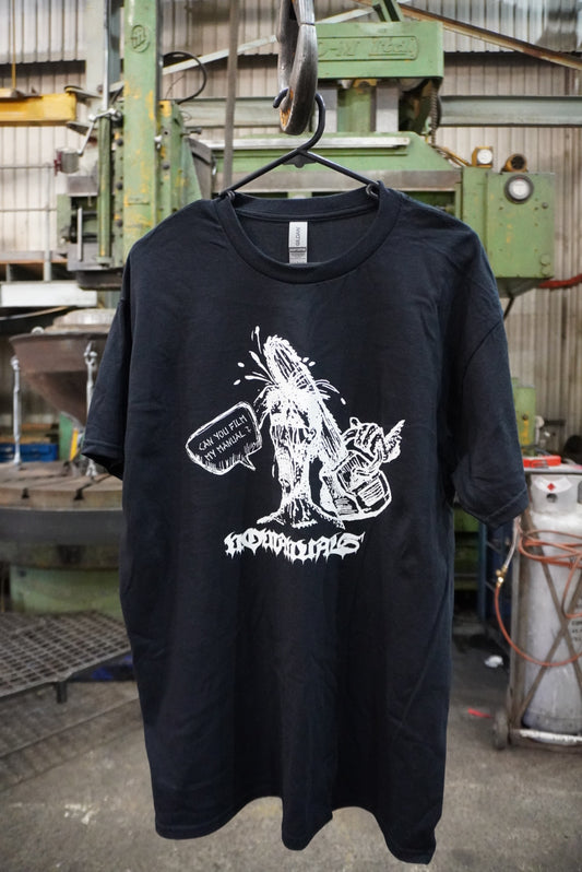 No Manuals Chainsaw Tee