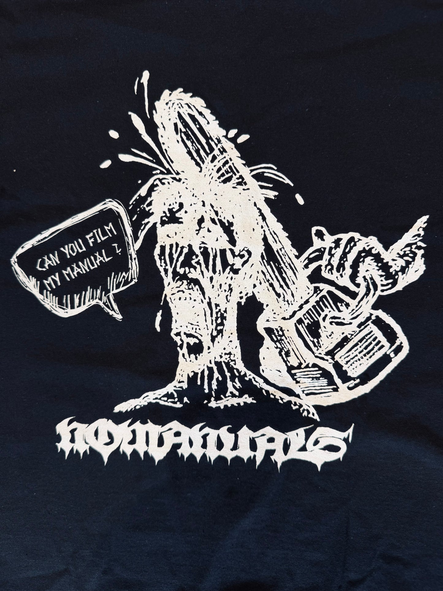 No Manuals Chainsaw Tee